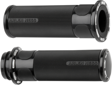 ARLEN NESS Slot Track Grips - TBW - Black 07-303