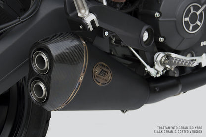 ZARD Low Mounted Slip-on Exhaust for Ducati Monster 797
