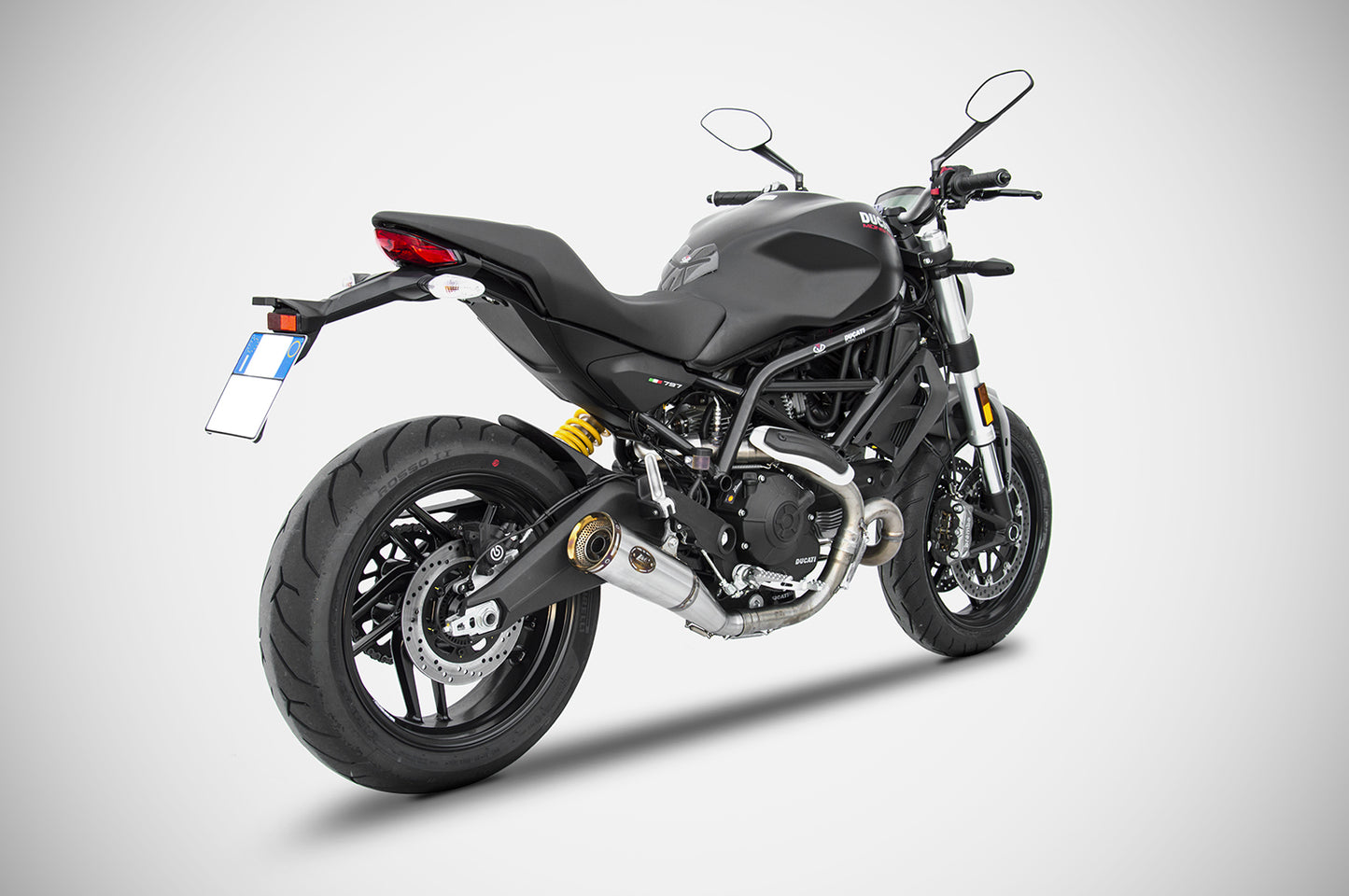 ZARD ZUMA Slip-on Exhaust for Ducati Monster 797