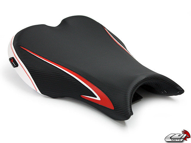 LUIMOTO (Sport) Rider Seat Covers for the Triumph DAYTONA 675 (06-12)
