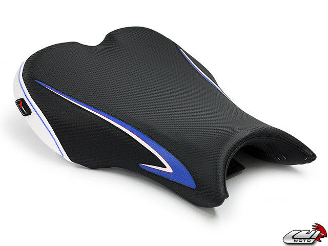 LUIMOTO (Sport) Rider Seat Covers for the Triumph DAYTONA 675 (06-12)