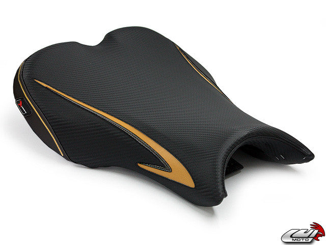 LUIMOTO (Sport) Rider Seat Covers for the Triumph DAYTONA 675 (06-12)