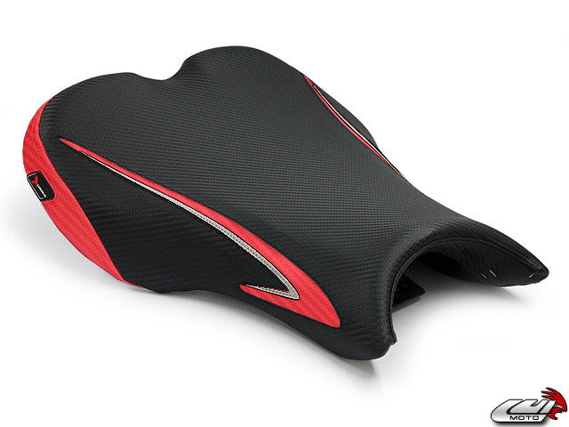 LUIMOTO (Sport) Rider Seat Covers for the Triumph DAYTONA 675 (06-12)