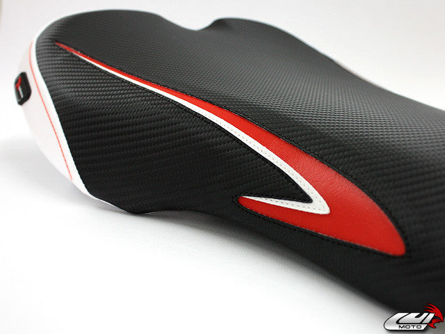 LUIMOTO (Sport) Rider Seat Covers for the Triumph DAYTONA 675 (06-12)