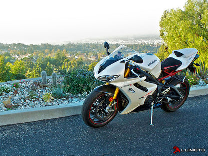 LUIMOTO (Sport) Rider Seat Covers for the Triumph DAYTONA 675 (06-12)