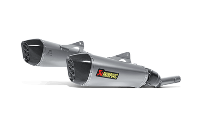 Akrapovic Dual Slip-On Exhaust BMW K 1600 GT /  K 1600 GTL / Grand America (2011+)