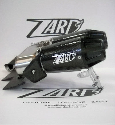 ZARD Top Gun Dual Slip-on Exhaust System for Ducati Hypermotard 1100 / Evo & 796