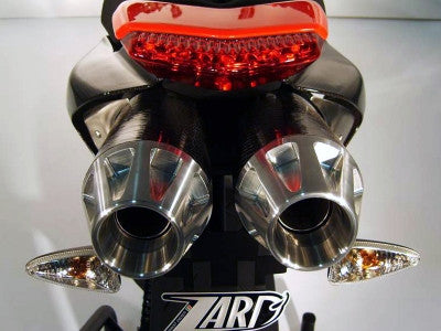 ZARD Top Gun Dual Slip-on Exhaust System for Ducati Hypermotard 1100 / Evo & 796