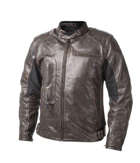 Helite Leather Airbag Jacket