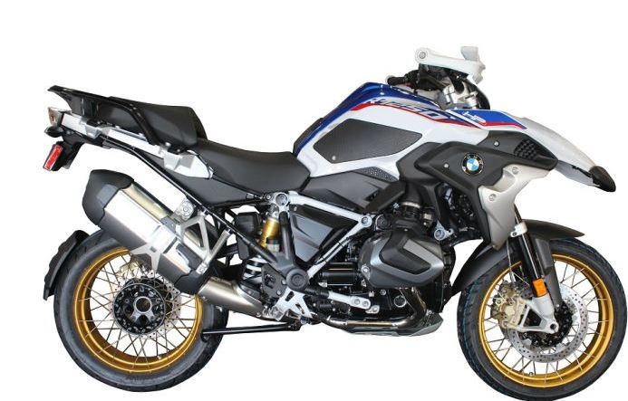 TechSpec Tank Grip Pads for the BMW 1200 GS (17+) 1250 GS (2019)  Snake Skin Grips