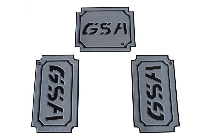 TechSpec Pannier Lid Guards for the BMW R 1200 GS (14+) Combo Pkg, Right, Left and Tail Set