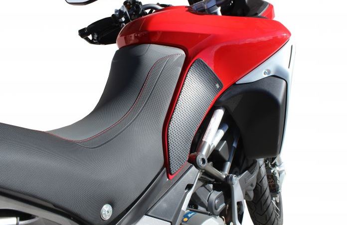 TechSpec Tank Grip Pads for the Ducati Multistrada Enduro 1200 (2017+) (Not Multistrada Enduro Pro) Snake Skin Grips