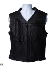 Helite Custom Leather Airbag Vest