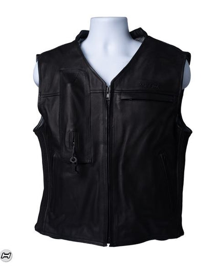 Helite Custom Leather Airbag Vest