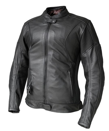 Helite XENA Women's Leather Airbag Jacket in Black