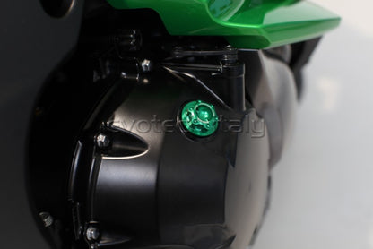 Evotech Srl Billet Engine Oil Cap for Ducati, Honda, Kawasaki, Triumph, and Yamaha - M20x2.5