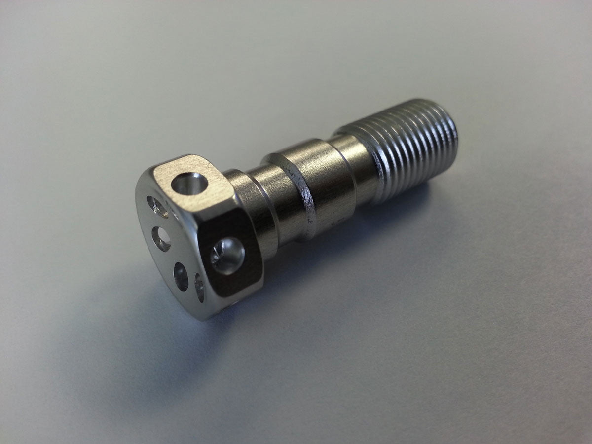 Spiegler Aluminum Predrilled Banjo Bolts