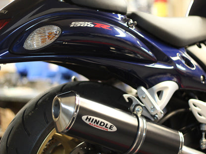 Hindle Suzuki Hayabusa (08+) with Evolution Polished SS Muffler