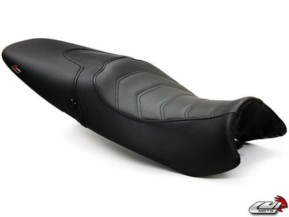 LUIMOTO (Cafe Line) Rider Seat Covers for the Triumph SPEED TRIPLE (08-10)