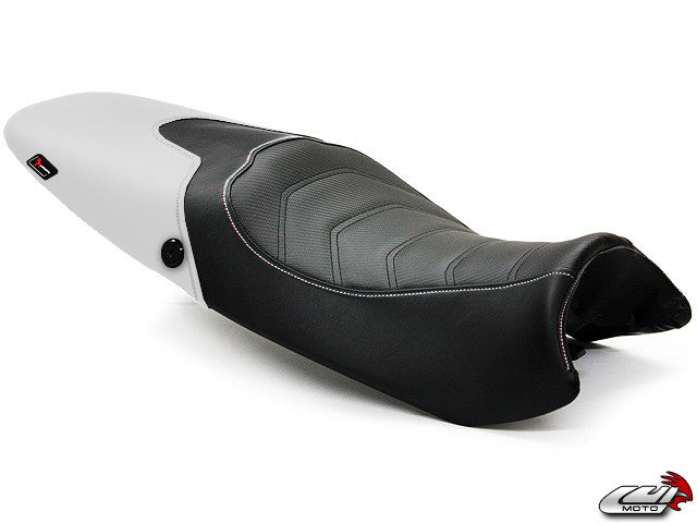 LUIMOTO (Cafe Line) Rider Seat Covers for the Triumph SPEED TRIPLE (08-10)