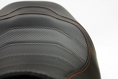 LUIMOTO (Cafe Line) Rider Seat Covers for the Triumph SPEED TRIPLE (08-10)