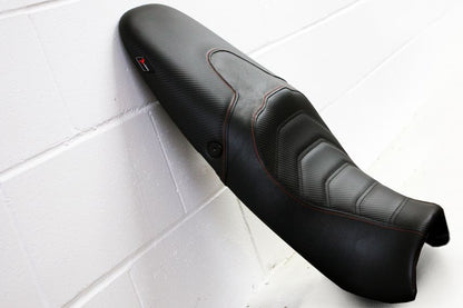 LUIMOTO (Cafe Line) Rider Seat Covers for the Triumph SPEED TRIPLE (08-10)