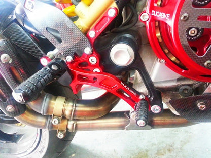 DBK Special Parts (Ducabike) Adjustable Rearsets for the Ducati Monster S2R/S4RS4RS