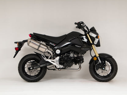 Hindle Exhaust for Honda Grom (13-16) with Evolution Black Ceramic Muffler
