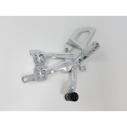 CNC Racing RPS Adjustable Rearset for the Ducati Panigale V4 / S / Speciale / R - Aluminum Heel Guards