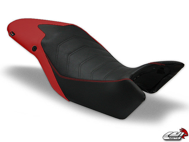 LUIMOTO (Cafe Line) Rider Seat Covers for the Triumph SPEED TRIPLE (11-15)