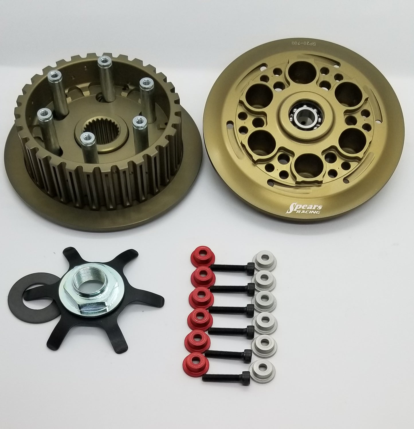 Spears Racing Wet Slipper Clutch For Yamaha FZ-07/MT-07, FJ-07 /Tracer 700, XSR700, and Tenere 700