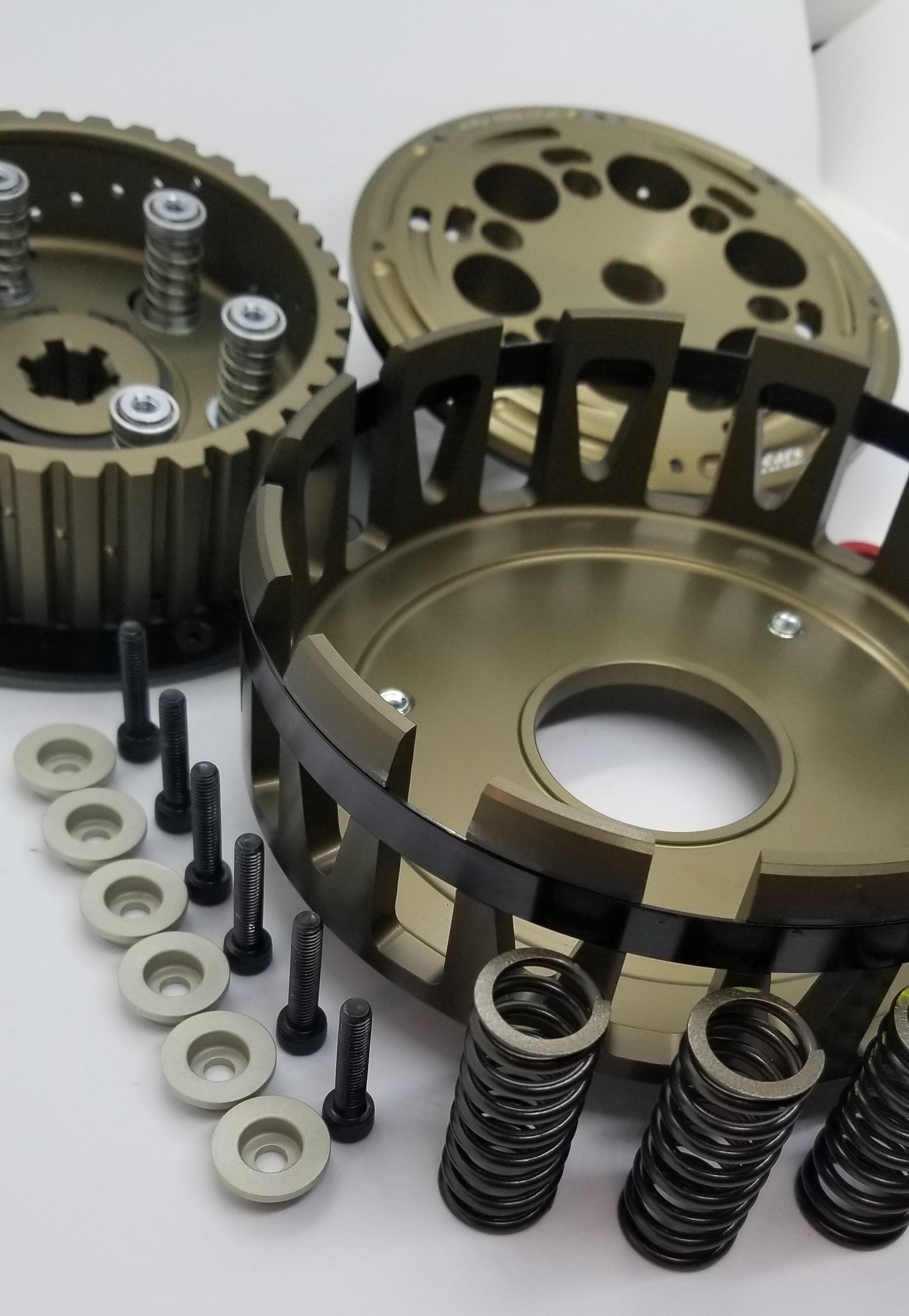 Spears Racing Wet Slipper Clutch w/ Basket For Suzuki SV650 / Gladius / DL 650 V-Strom - Extra Plate Version