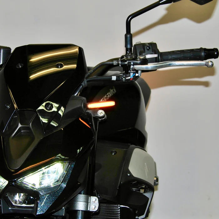 New Rage Cycles (NRC) Front Turn signal Kit for Kawasaki Z900 (2024+)