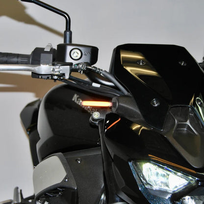New Rage Cycles (NRC) Front Turn signal Kit for Kawasaki Z900 (2024+)