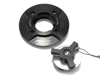 DBK Special Parts (Ducabike) Fuel Tank Cap for the Ducati Panigale  (all) Superleggera, Scrambler, Streetfighter, and XDiavel