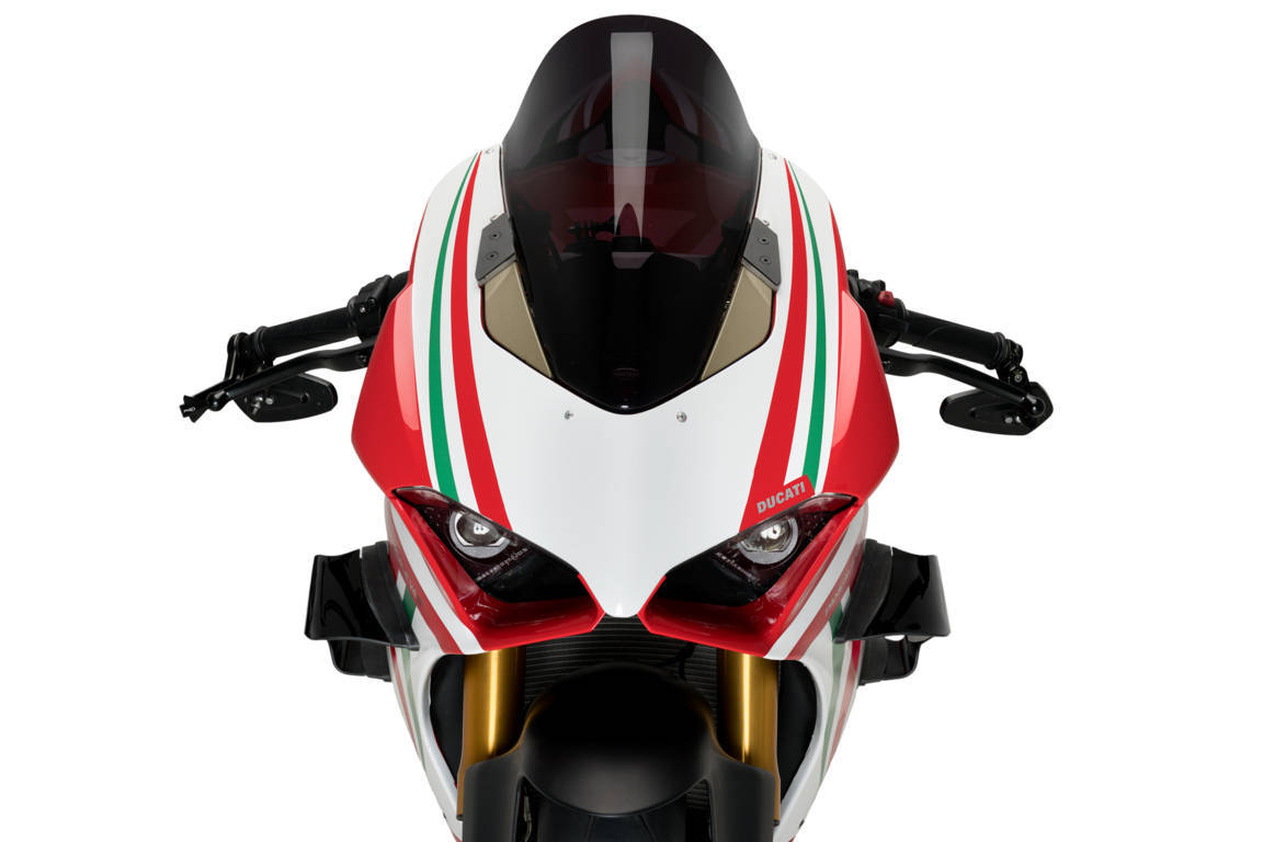 PUIG Downforce Race Side Spoilers (Winglets) for the Ducati Panigale V4 /S (18-19), V2 (20-24) and Supersport 950 (2021+)