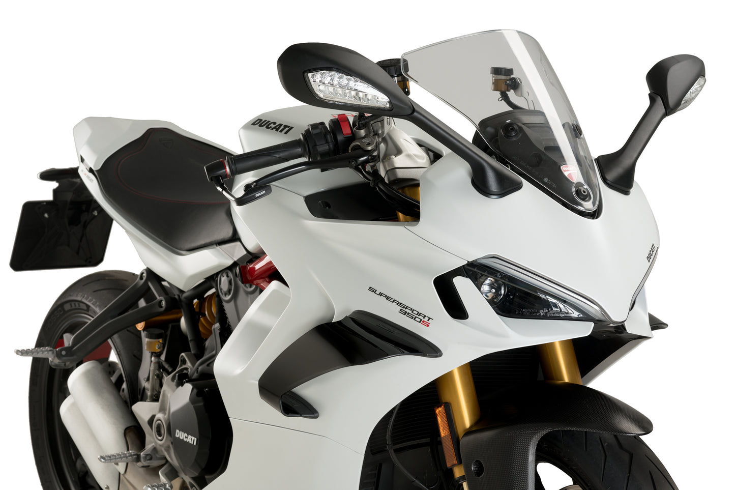 PUIG Downforce Race Side Spoilers (Winglets) for the Ducati Panigale V4 /S (18-19), V2 (20-24) and Supersport 950 (2021+)