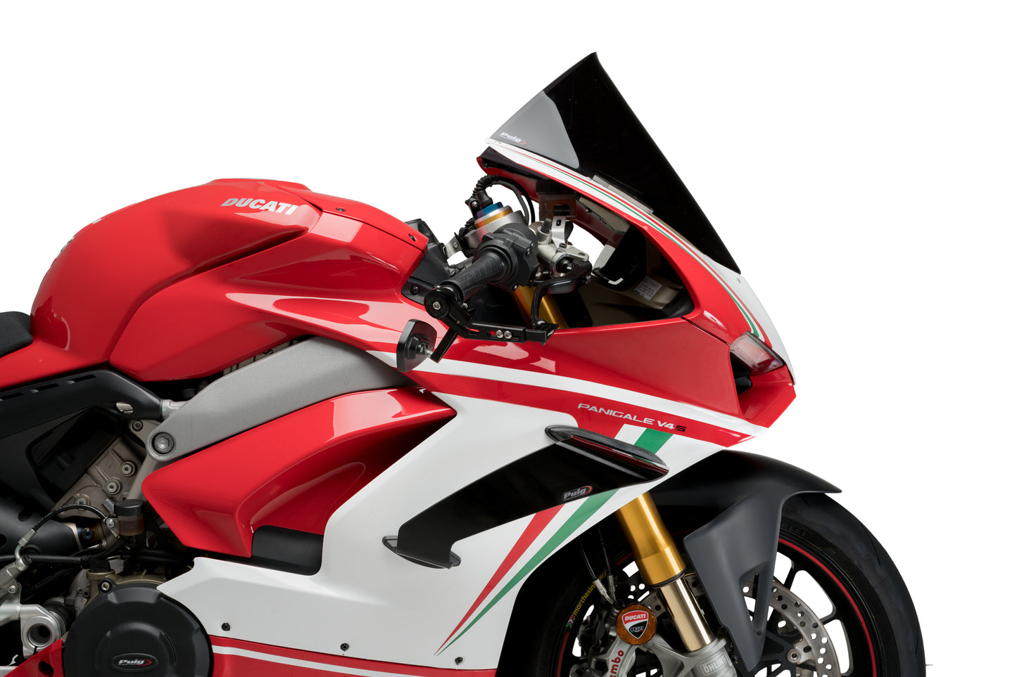 PUIG Downforce Race Side Spoilers (Winglets) for the Ducati Panigale V4 /S (18-19), V2 (20-24) and Supersport 950 (2021+)