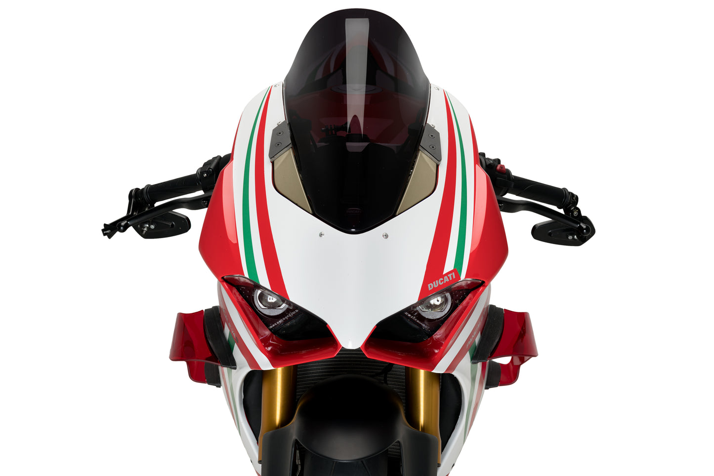 PUIG Downforce Race Side Spoilers (Winglets) for the Ducati Panigale V4 /S (18-19), V2 (20-24) and Supersport 950 (2021+)