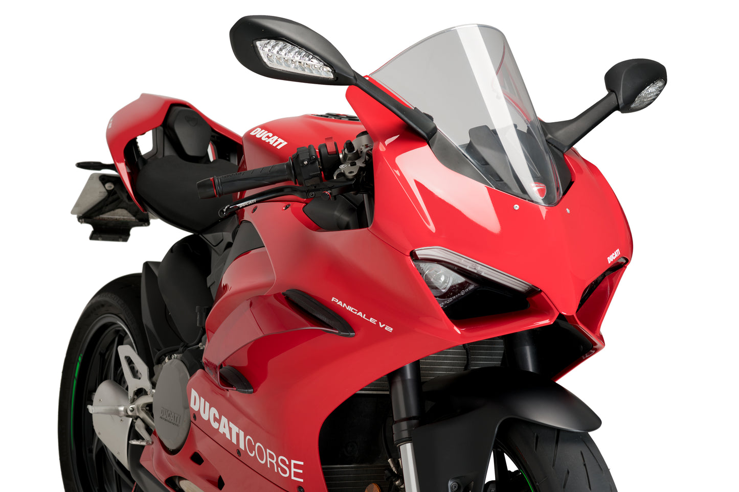 PUIG Downforce Race Side Spoilers (Winglets) for the Ducati Panigale V4 /S (18-19), V2 (20-24) and Supersport 950 (2021+)