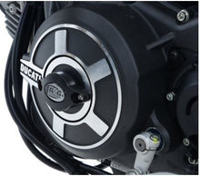 R&G Racing Engine Case Slider LHS only  brushed aluminium Ducati Scrambler