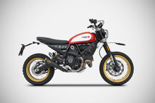 ZARD ZUMA Slip-on Exhaust for Ducati Scrambler Desert Sled