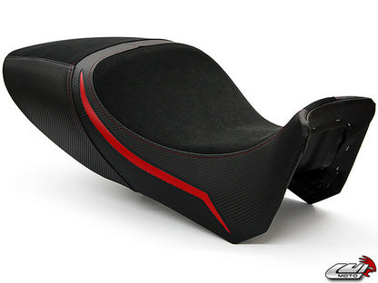 LUIMOTO Team Italia Seat Cover for the DUCATI DIAVEL (11-14) - OE Seat