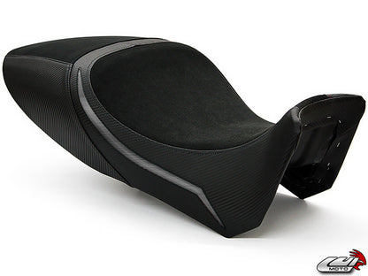 LUIMOTO Team Italia Seat Cover for the DUCATI DIAVEL (11-14) - OE Seat