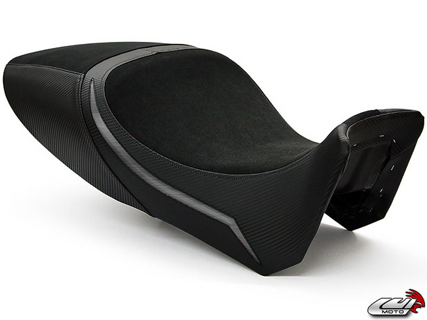 LUIMOTO Team Italia Seat Cover for the DUCATI DIAVEL (11-14) - Fits Touring Seat and Diavel Strada