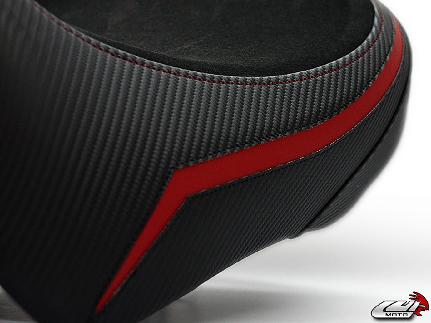 LUIMOTO Team Italia Seat Cover for the DUCATI DIAVEL (11-14) - OE Seat