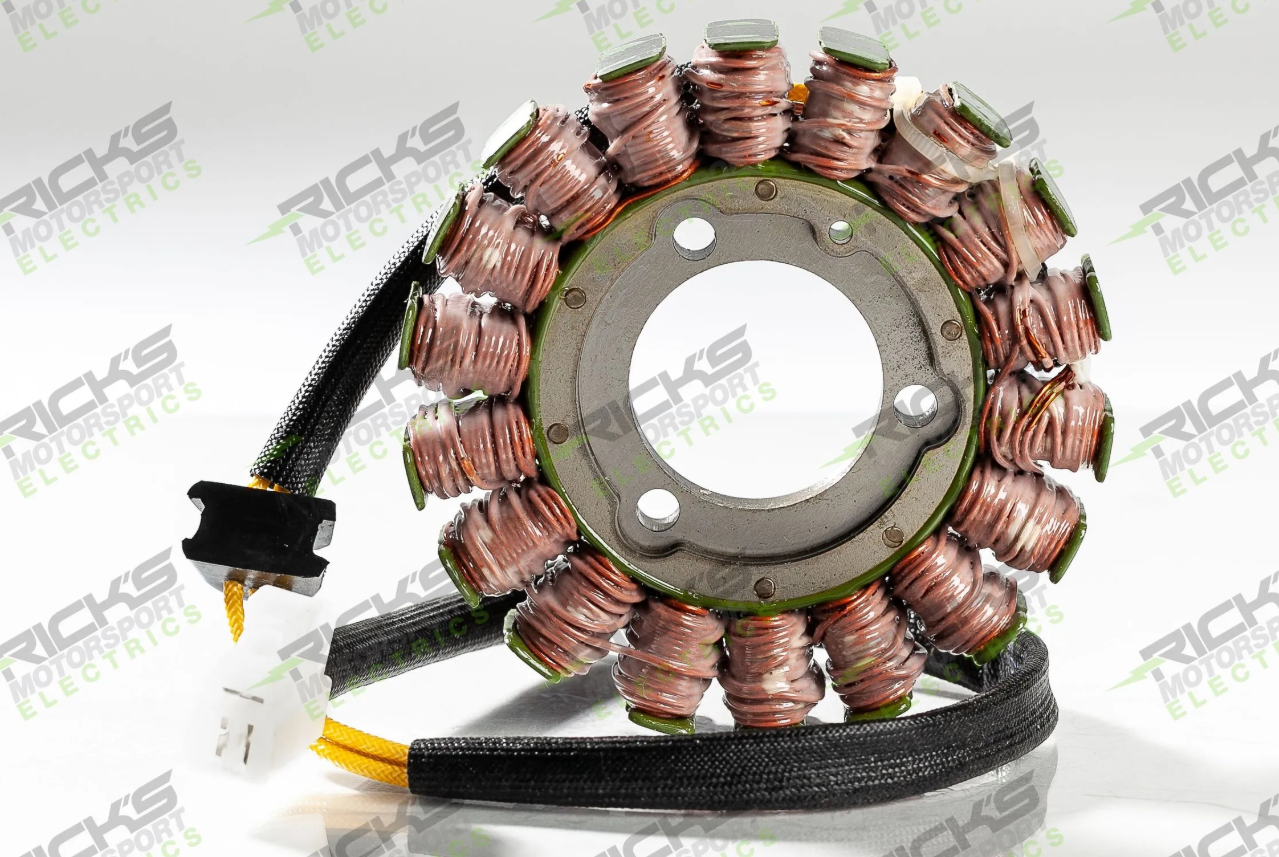 Rick's Motorsports Electrics Universal OEM Style Stator for Suzuki GSX-R750 '80-20, GSX-R600 '88-20