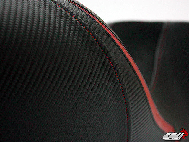 LUIMOTO Team Italia Seat Cover for the DUCATI DIAVEL (11-14) - OE Seat