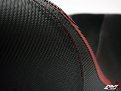 LUIMOTO Team Italia Seat Cover for the DUCATI DIAVEL (11-14) - OE Seat