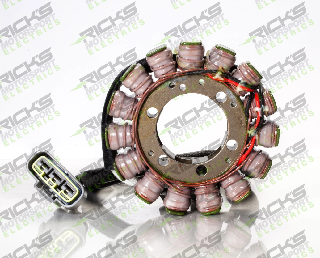 Rick's Motorsports Electrics Universal OEM Style Stator for Yamaha XV19/XV1900 '08-19, Roadliner 1900/Stratoliner 1900 '06-16 (All Models), Raider 1900 '06-19 (All Models)